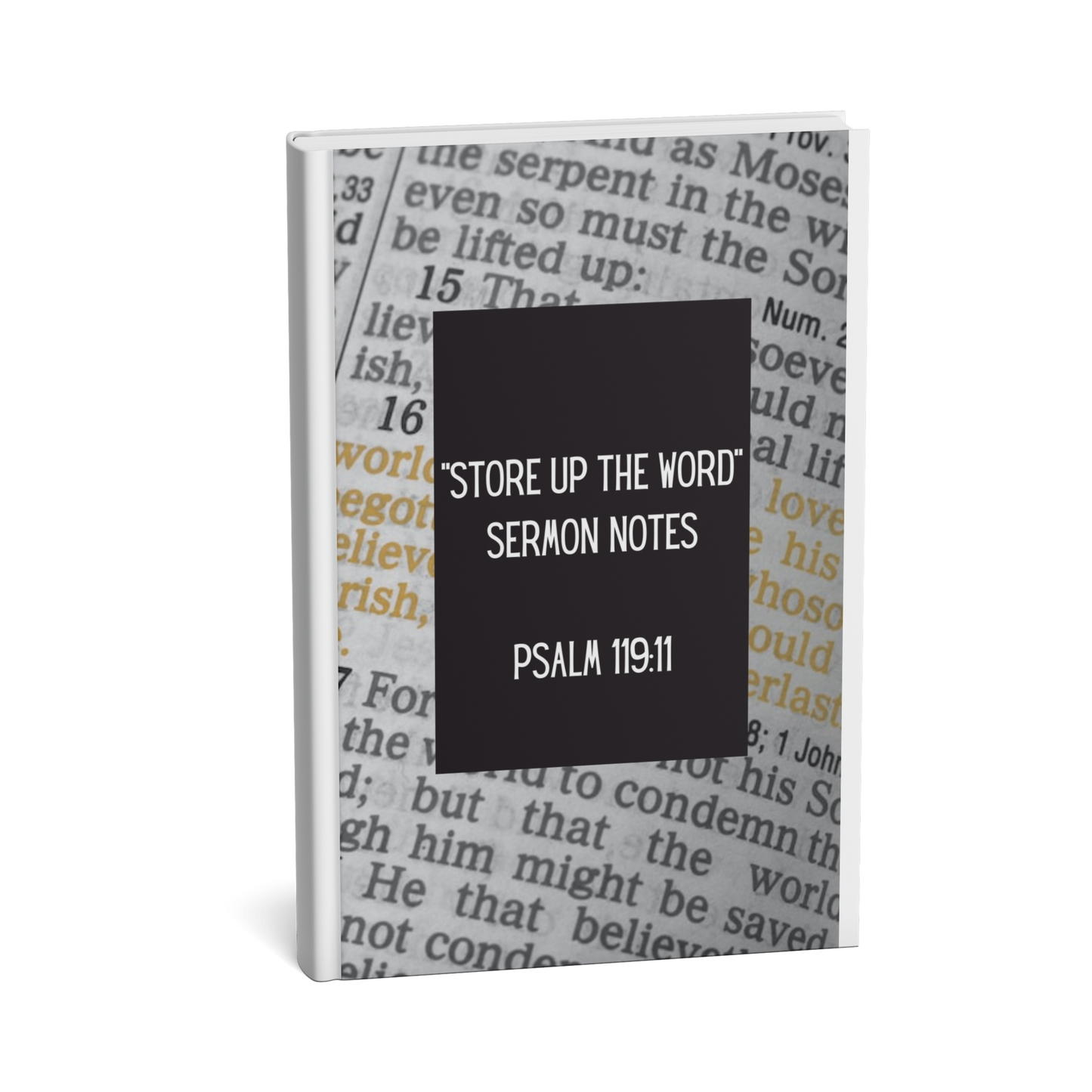 Sermon Notes Journal