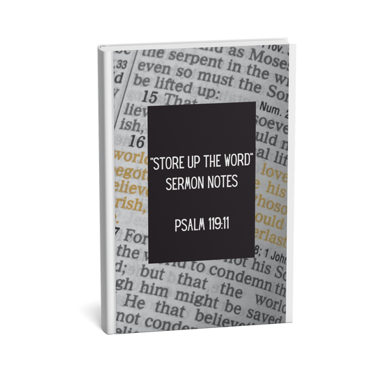 Sermon Notes Journal